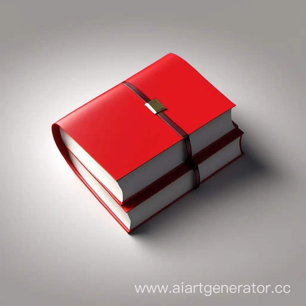 Red-Book-on-White-Background-Minimalist-Cover-Design