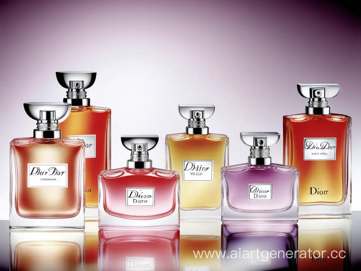 Vibrant-Christian-Dior-Fragrance-Collection-Showcase