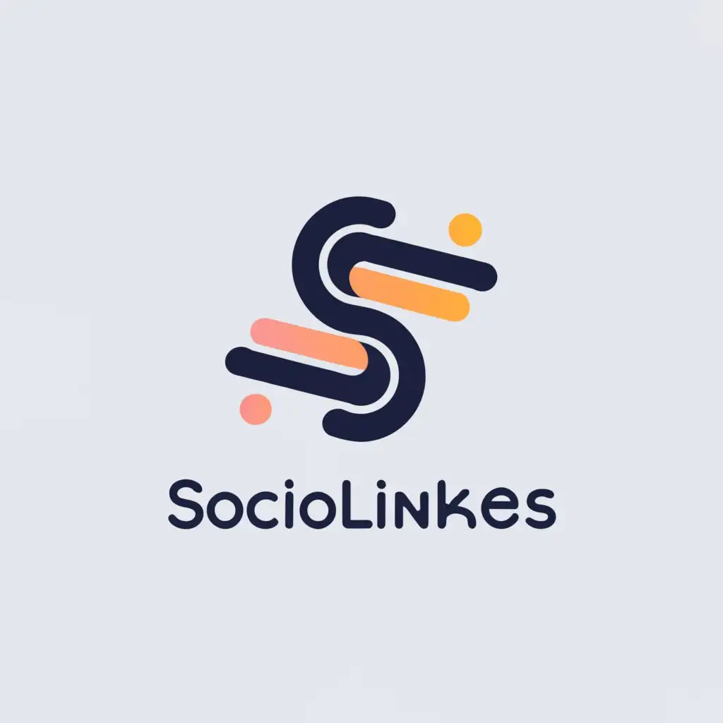 a logo design,with the text "Sociolinkers", main symbol:SocioLinkers ,Minimalistic,be used in Internet industry,clear background