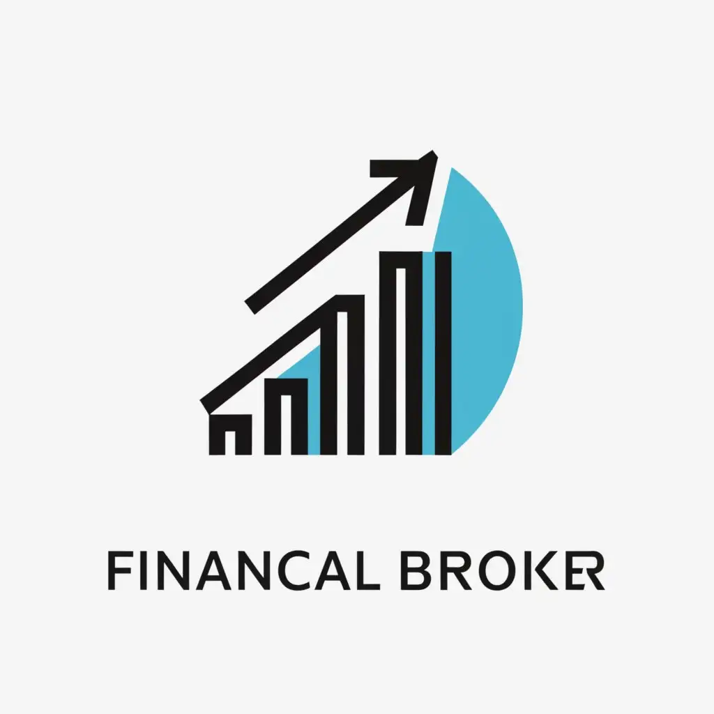a logo design,with the text "Financial broker", main symbol:Financial,Moderate,be used in Finance industry,clear background