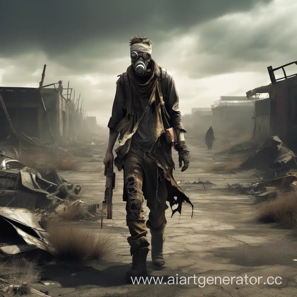 Wasteland-Wanderer-in-PostApocalyptic-Setting