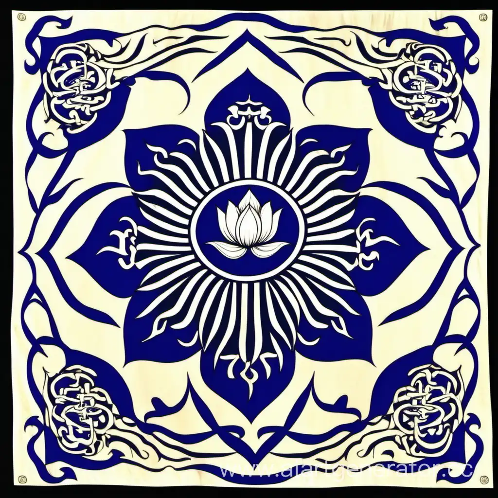 White-Lotus-Imperial-Kalmyk-Khan-Flag-Symbol-of-Peace-and-Power