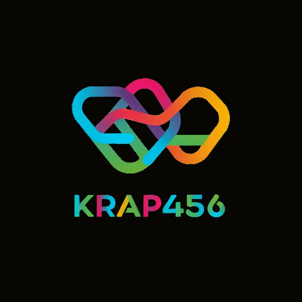 a logo design,with the text "KRAP456", main symbol:Everything is gathered in one platform, no matter how diverse the services may be.,Moderate,be used in Entertainment industry,clear background