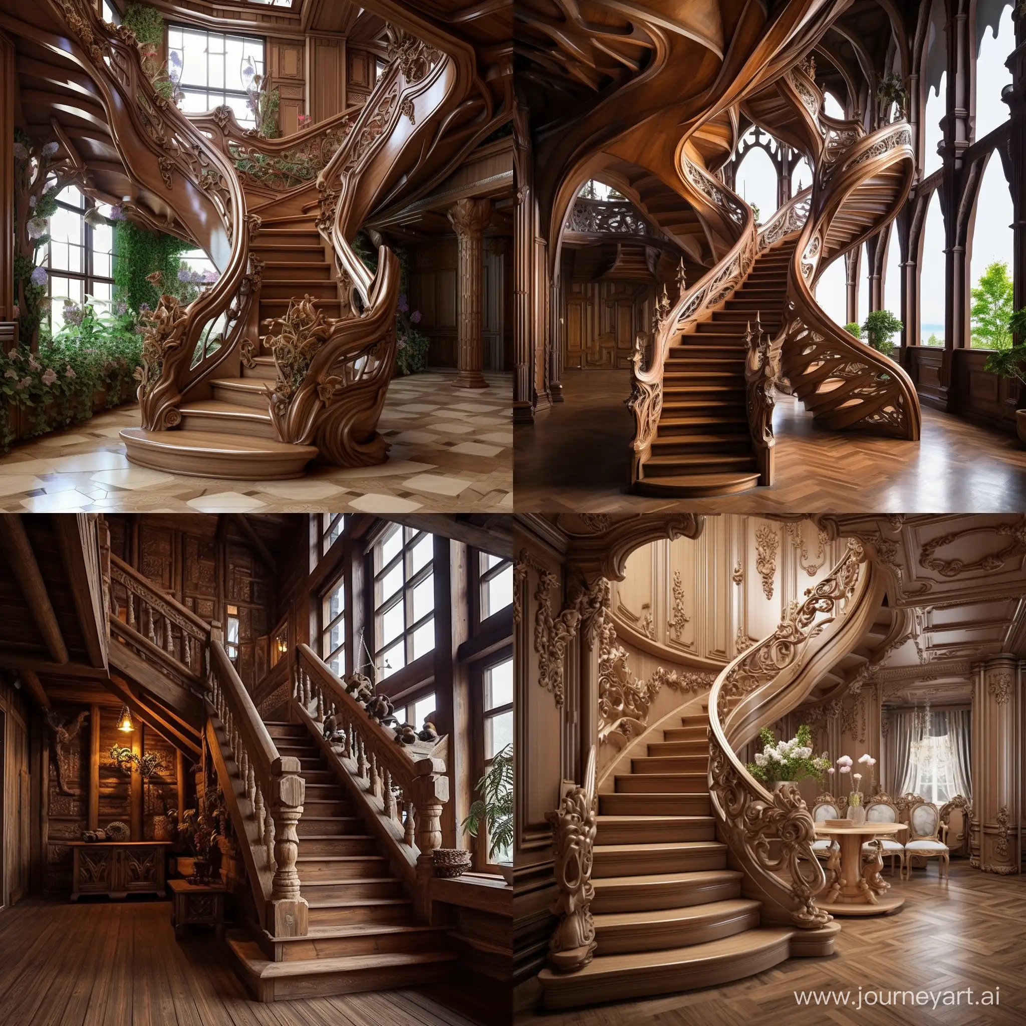 Captivating-Karagach-Wooden-Staircase-Aesthetic-11-Aspect-Ratio-Photo
