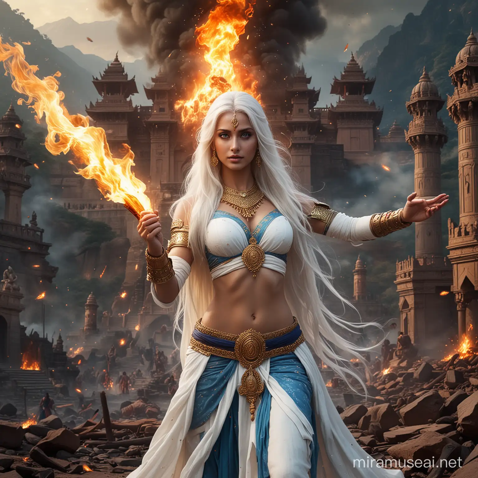 ES
avatar

Imagen disponible 7 días. Descarga pronto.




















More

Prompt

Diosa emperatriz hermosa joven de cabellos blancos largos y ojos azules vestida como Diosa emperatriz hindu en combate con las manos extendidas lanzando fuego que sale de todo el cuerpo de cuerpo completo en actitud de mando y pelea y de fondo un valle tenebroso y un palacio hindu tenebroso y diosas demoníacas hindus y la palabra kayashiel emperatriz victory escrita con letras de fuego

Descargar

UPSCALE

