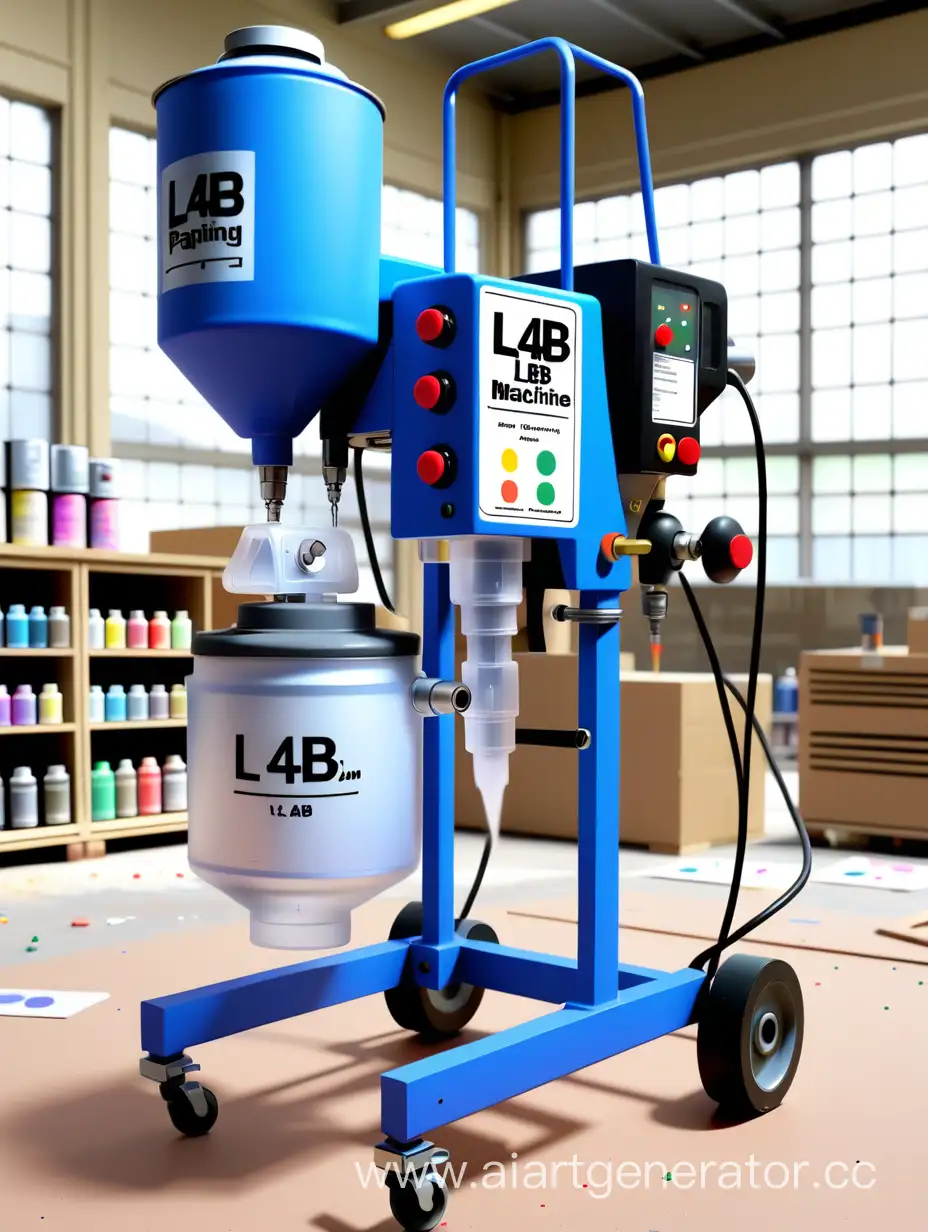 L4B-Spray-Paint-Machine-in-Action