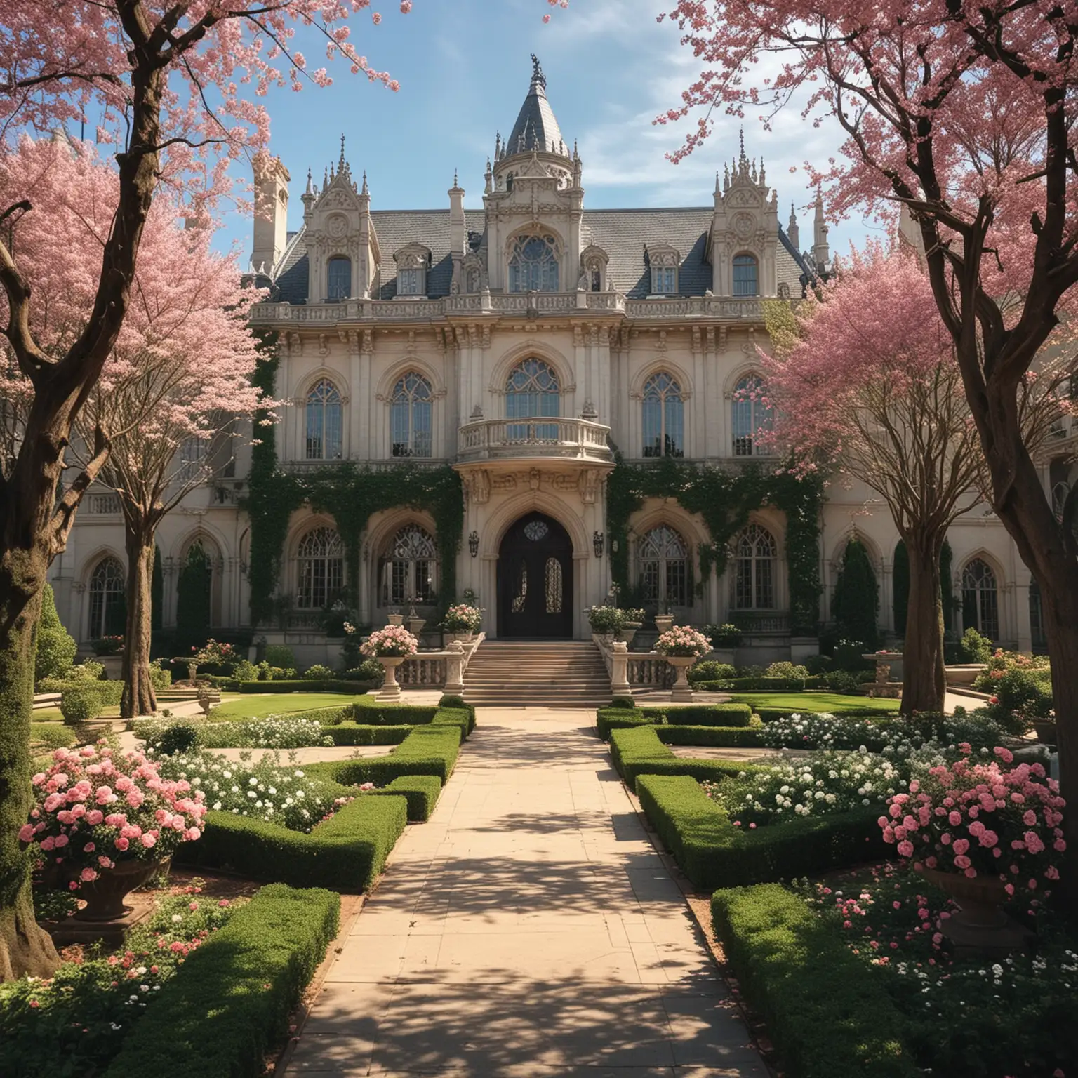 the spring court manor from a court of thorns and roses
