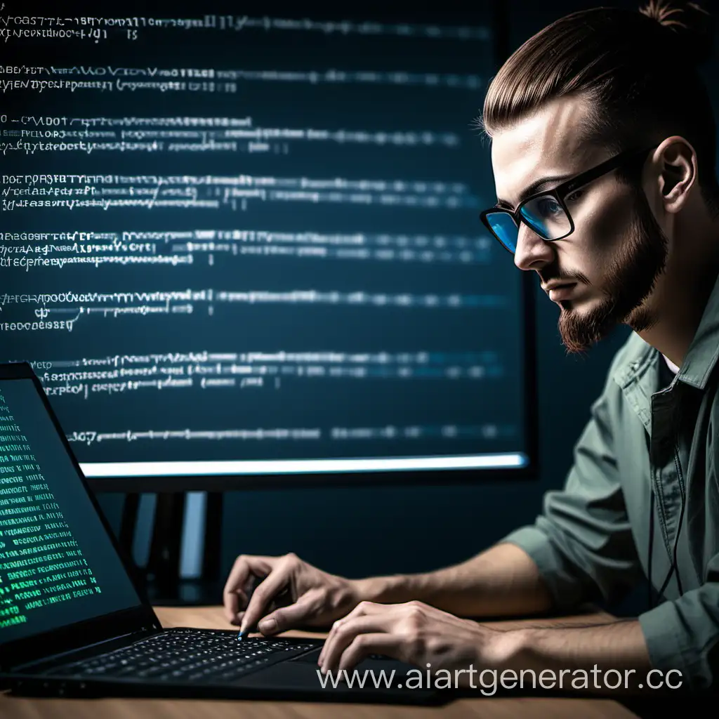 Cybersecurity-Specialist-Writing-Code