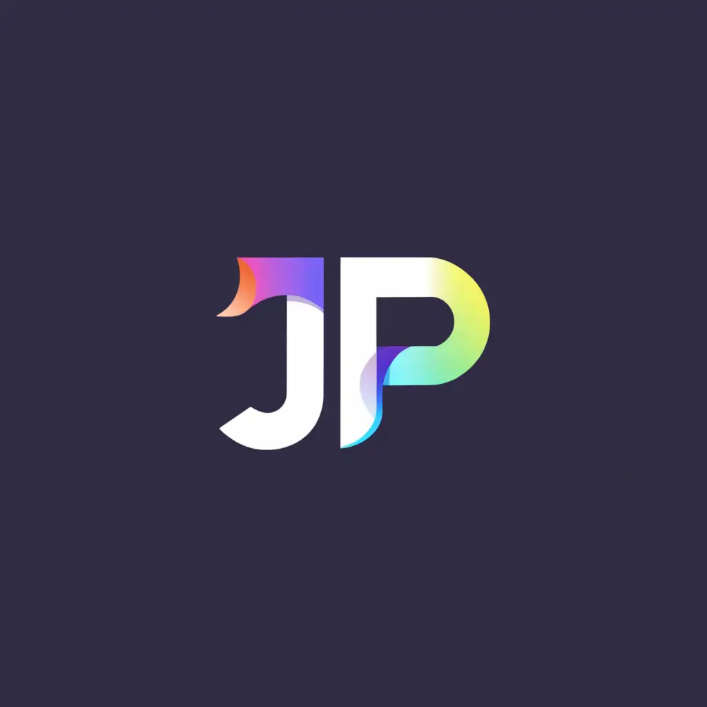 a logo design,with the text "JPrint3D", main symbol:JP,Moderate,be used in Technology industry,clear background