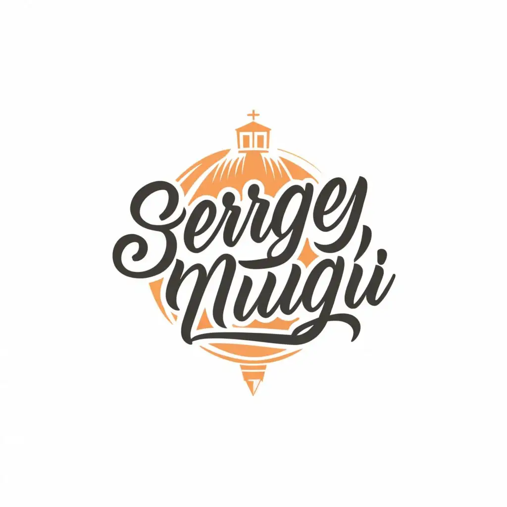 logo, 1/3/2024, with the text "Sergey Murgi", typography, be used in Travel industry