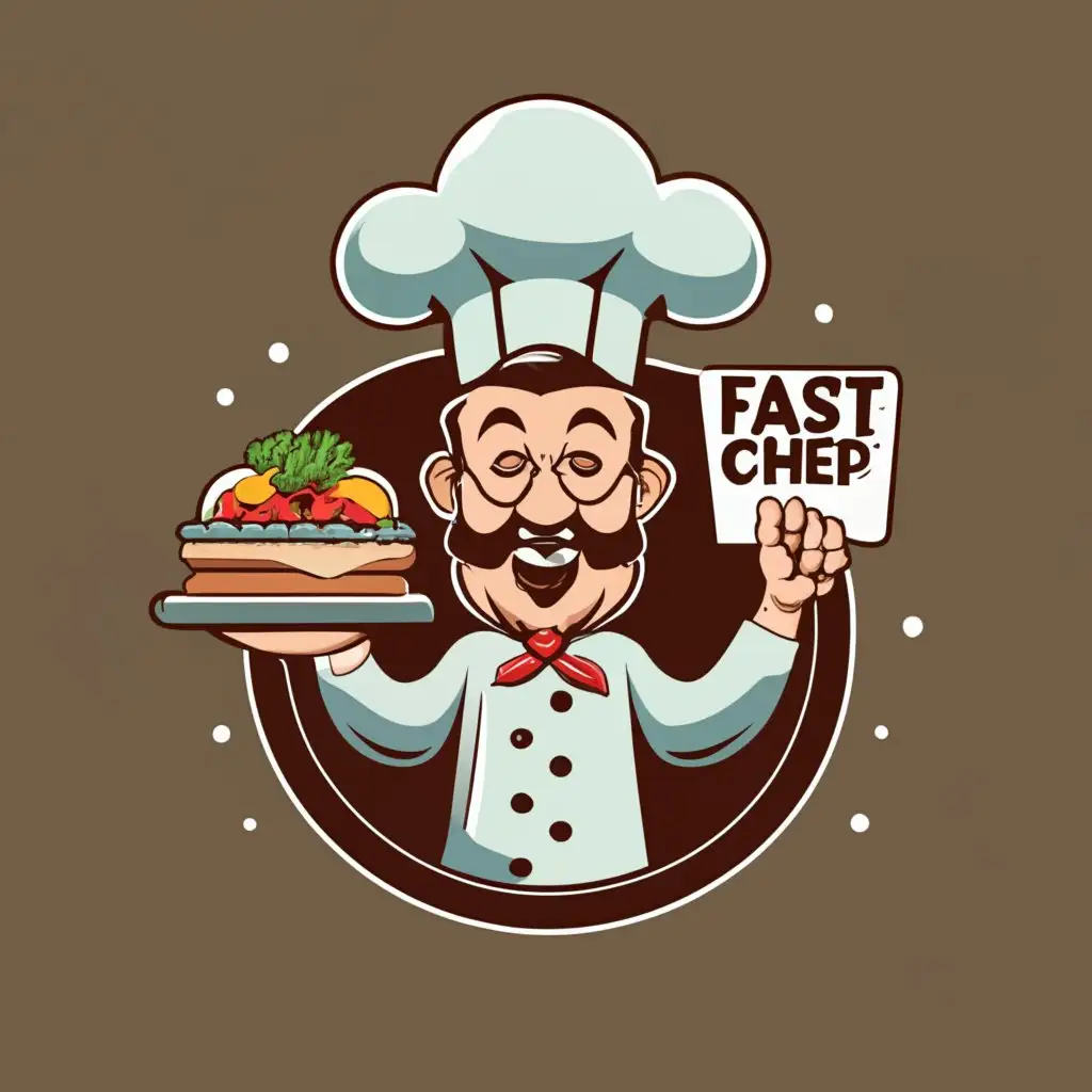 logo, FAST FOOD, with the text "MR. CHEF", typography, be used in Restaurant industry