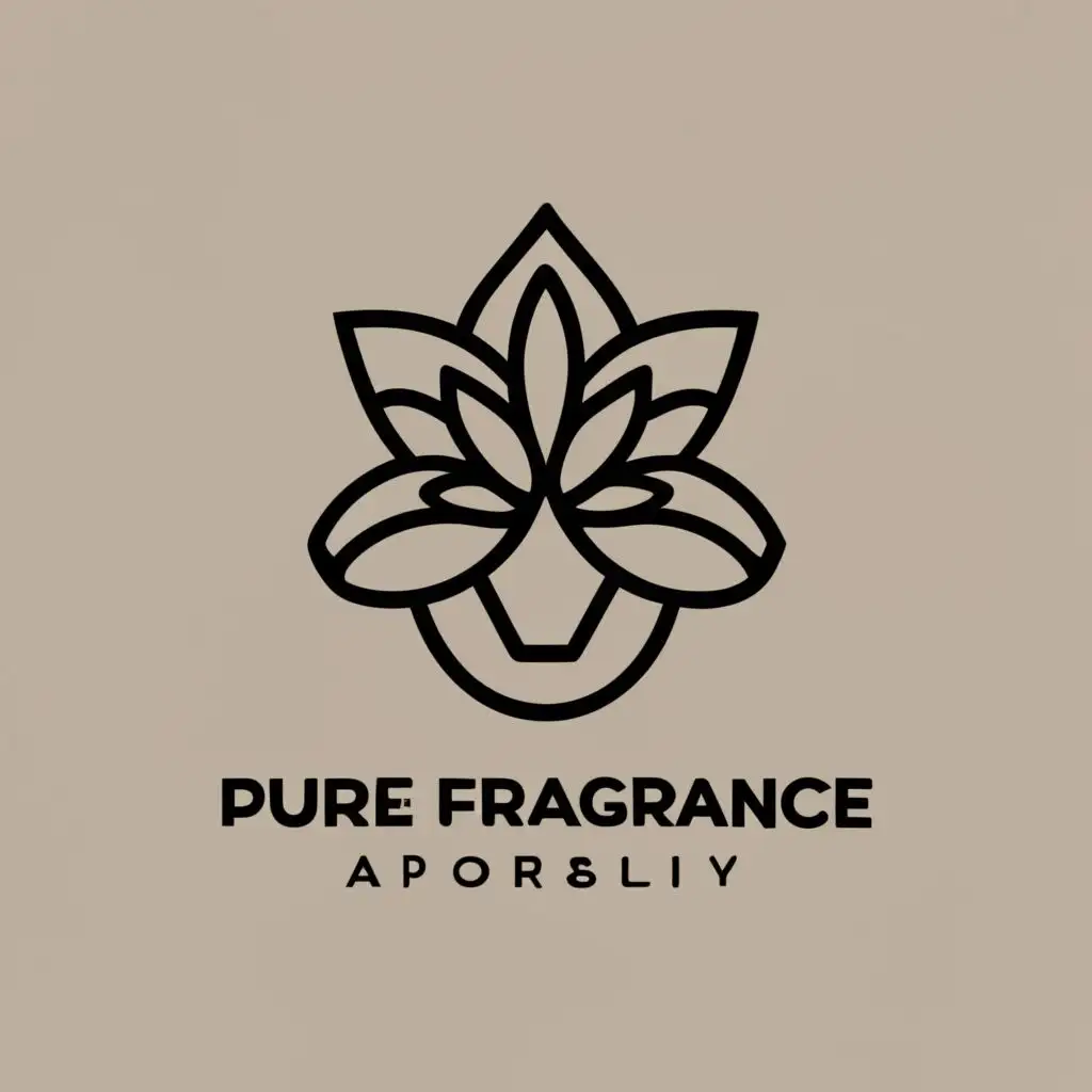 logo, Where Luxury Meets Affordability, with the text "Pure Fragrance Hub", typography, be used in Beauty Spa industry