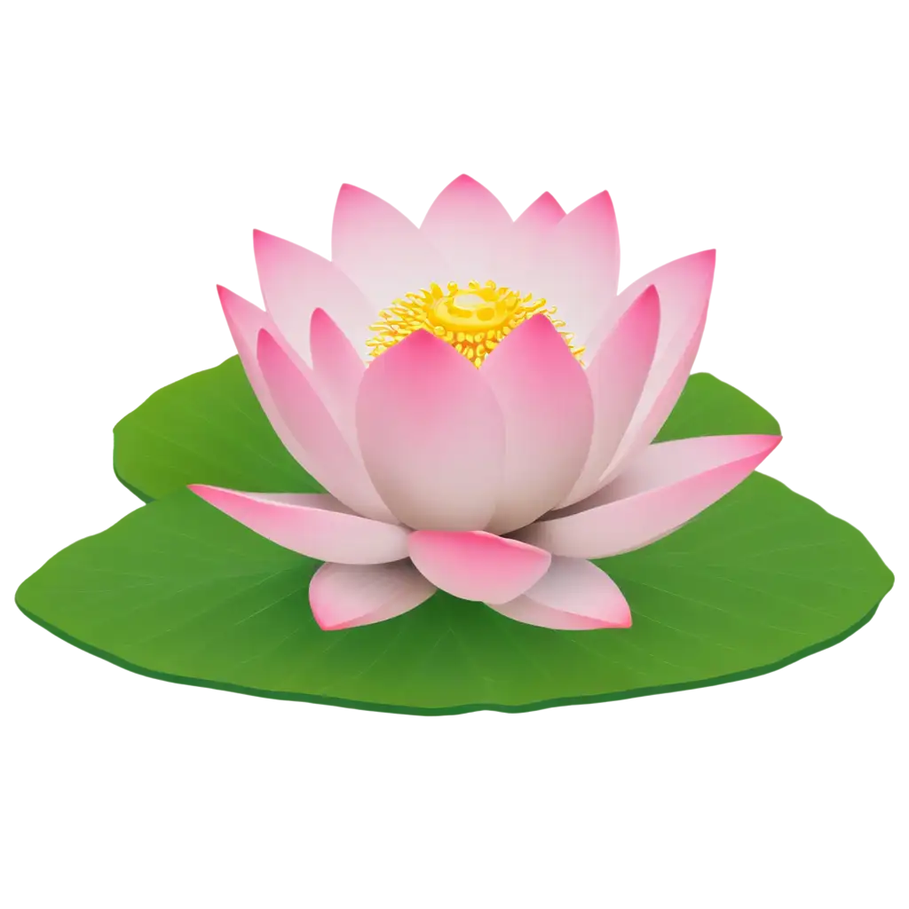 Exquisite-Lotus-Flower-Vector-PNG-Capturing-the-Essence-of-Full-Bloom