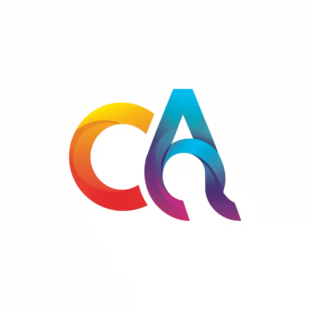 a logo design,with the text "CA ", main symbol:create me a logo with a CA acronym, it has to represent joy, professional, and the theme is ENCANTO disney,Moderate,clear background