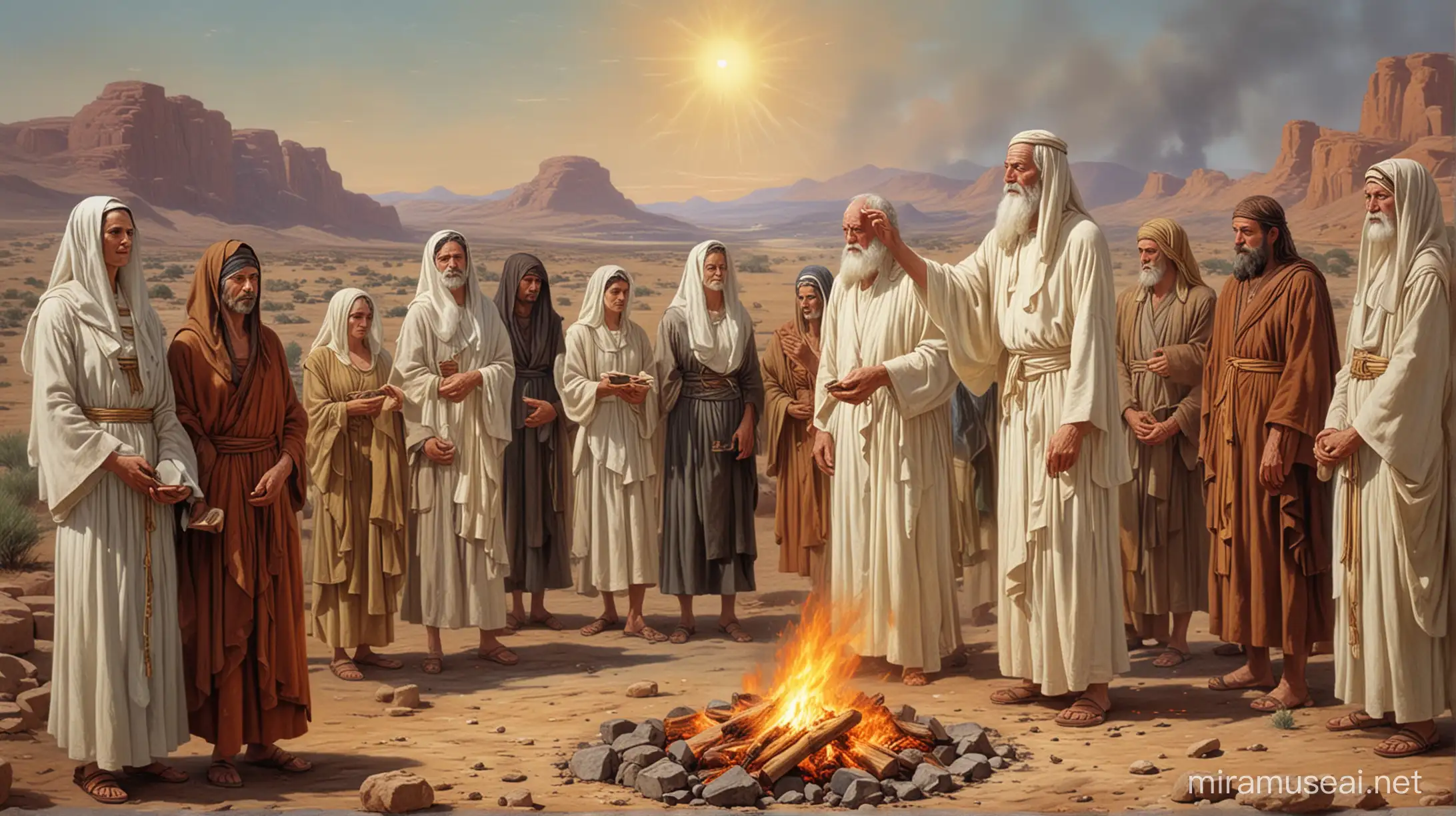 Burnt Offerings to the LORD in moses era.
