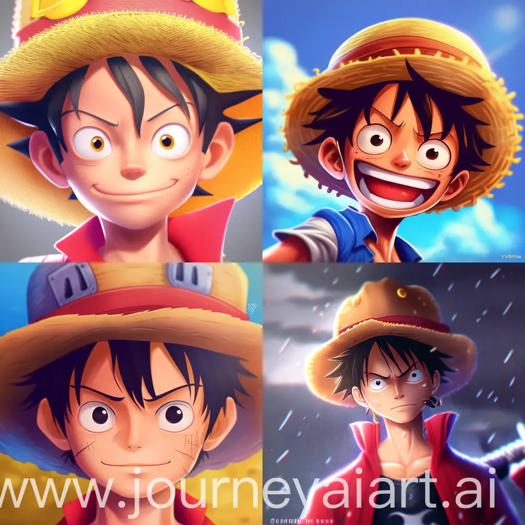 Anime-Character-Luffy-from-One-Piece-in-Vibrant-Colors