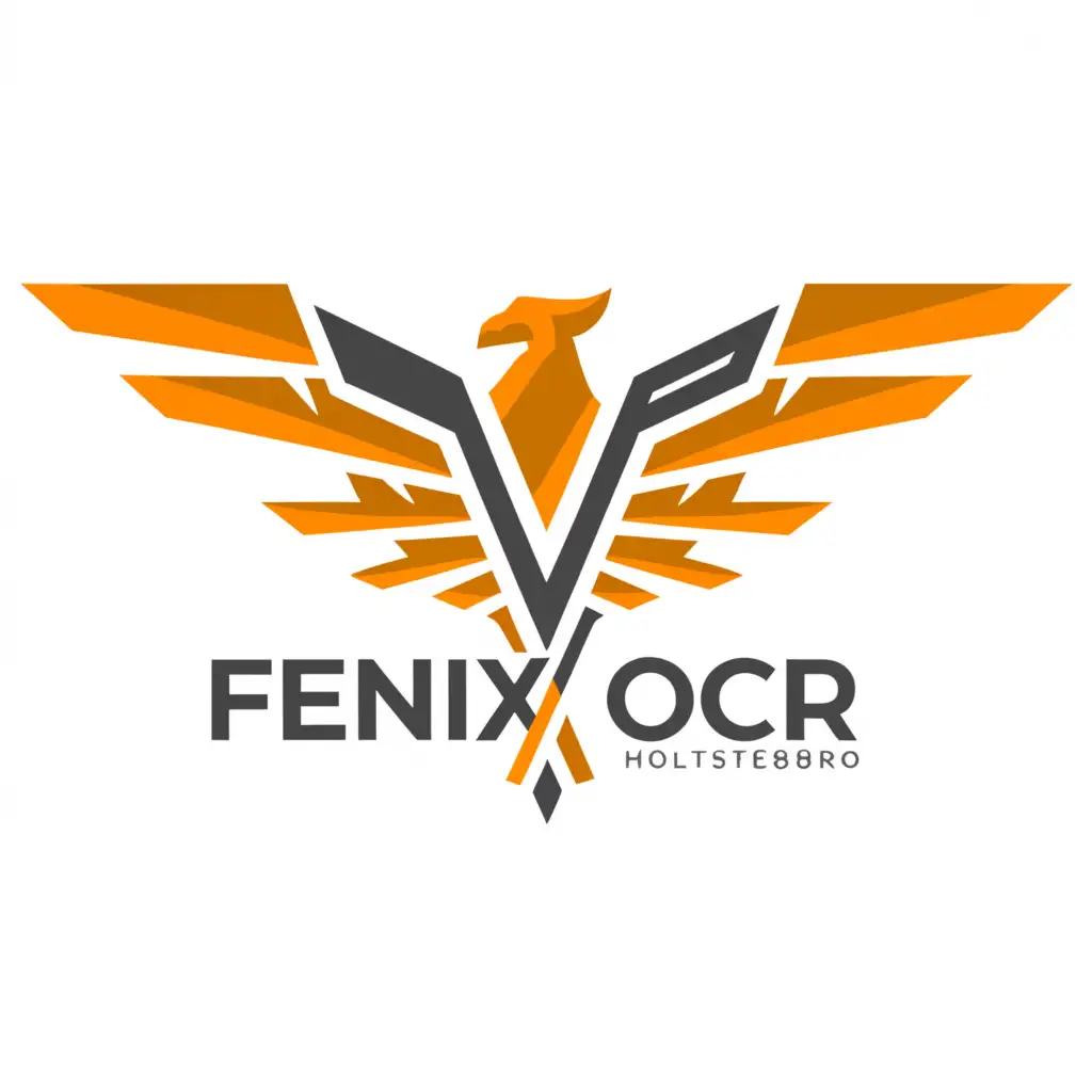 a logo design,with the text 'Team Fenix OCR Holstebro', main symbol:Phoenix, muscles,Moderate, be used in Sports Fitness industry, clear background