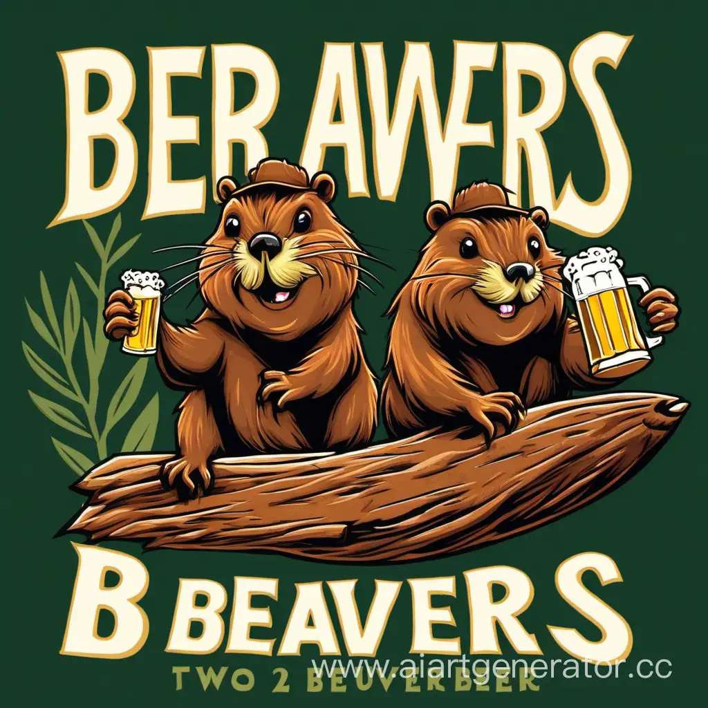 Beer two beavers