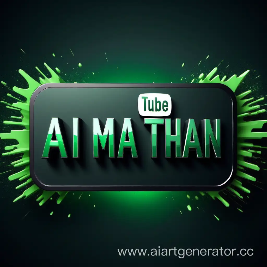 "Create a captivating 8K resolution thumbnail for AIMANTHAN HAI YouTube Channel! Showcase 'How to Make This' with striking 3D realism, a bold focus word, and a mesmerizing black-green backdrop accented with shiny shadows. Incorporate the YouTube button on one side for added visual appeal. Let your creativity shine! AIMANTHAN,3D