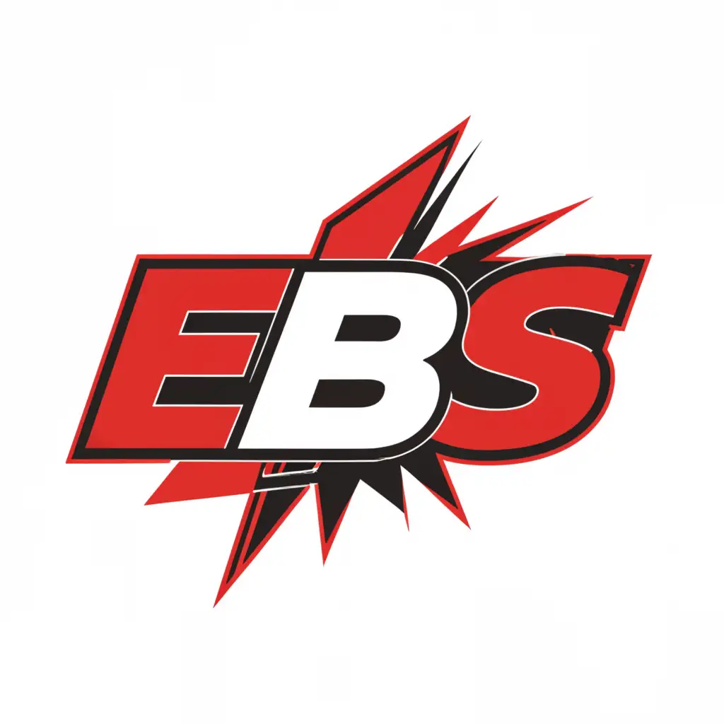 LOGO-Design-For-EBS-Dynamic-Text-with-Eventful-Symbol-Perfect-for-Sports-Fitness-Industry