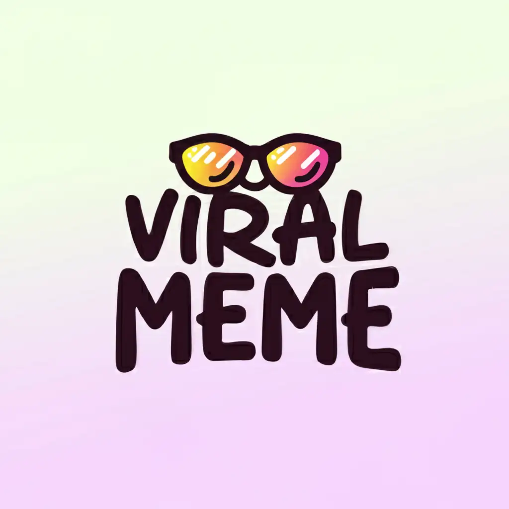 LOGO-Design-for-Viral-Meme-Bold-Text-with-Viral-Icon-on-Clear-Background