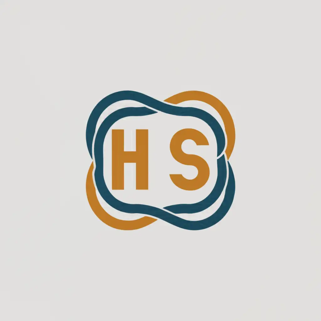 a logo design,with the text "HUSEN", main symbol:HS,Minimalistic,be used in Technology industry,clear background