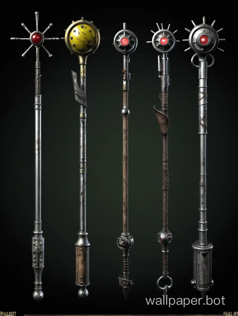 PostApocalyptic-Staff-Collection-16-FalloutStyle-Weapons