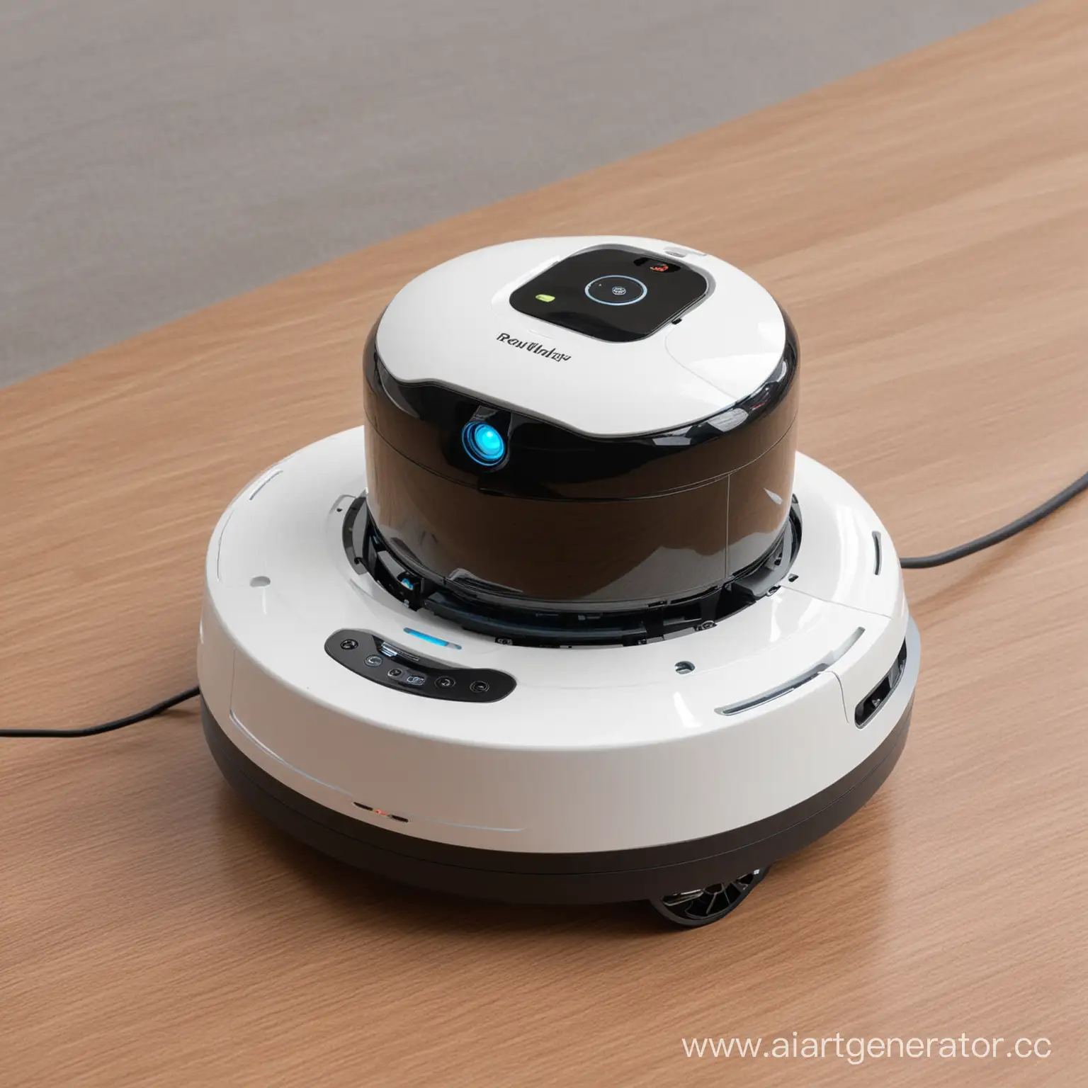 Autonomous-Vacuum-Robot-Operating-Independently