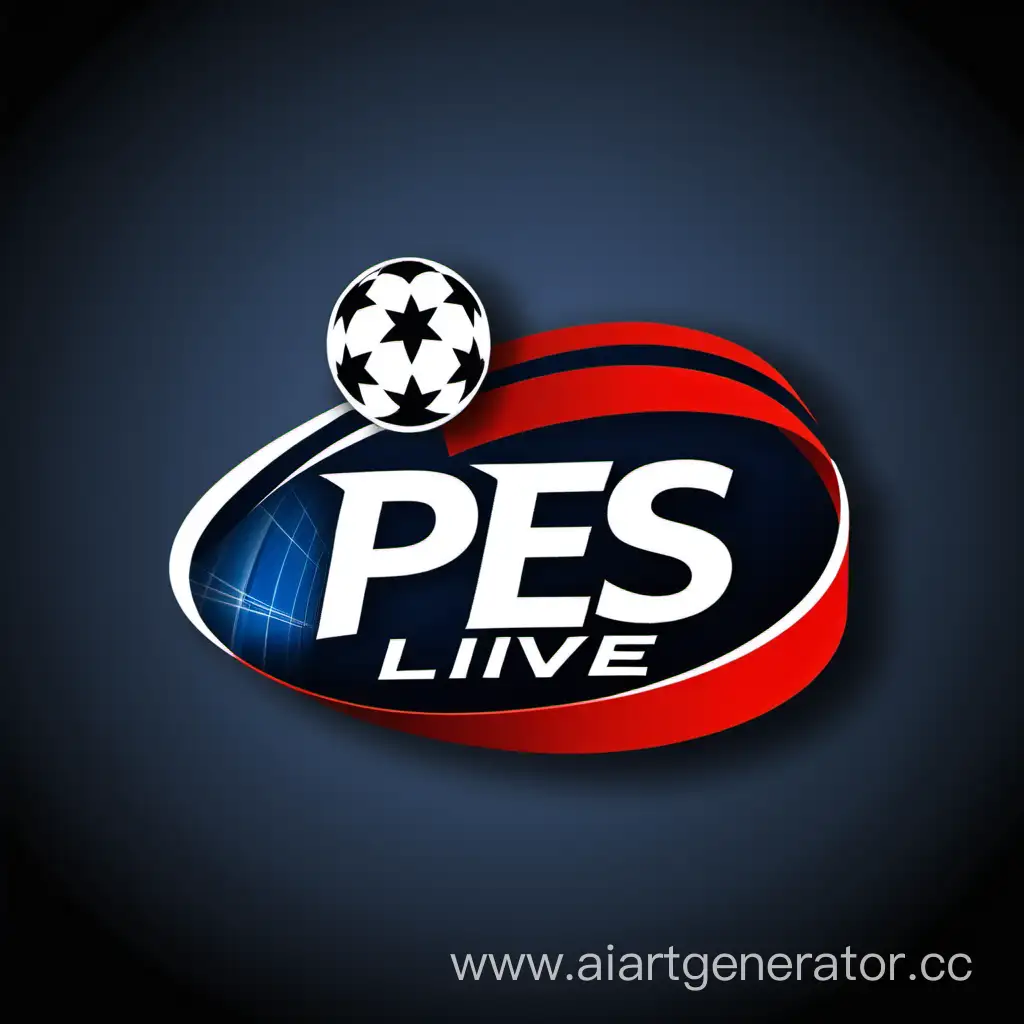 Vibrant-PES-Live-Logo-Design-Dynamic-Esports-Visual-Identity