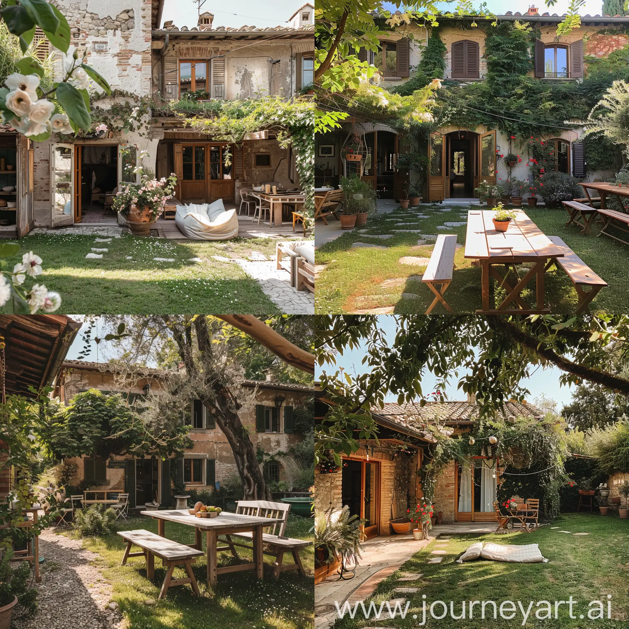 Quaint-Italian-Villa-Backyard-A-Serene-Escape-in-Old-School-Style