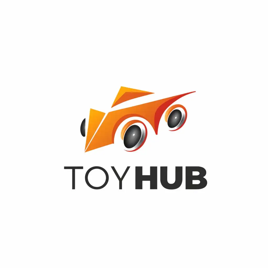 a logo design,with the text "cylon toyhub", main symbol:toy car,complex,clear background