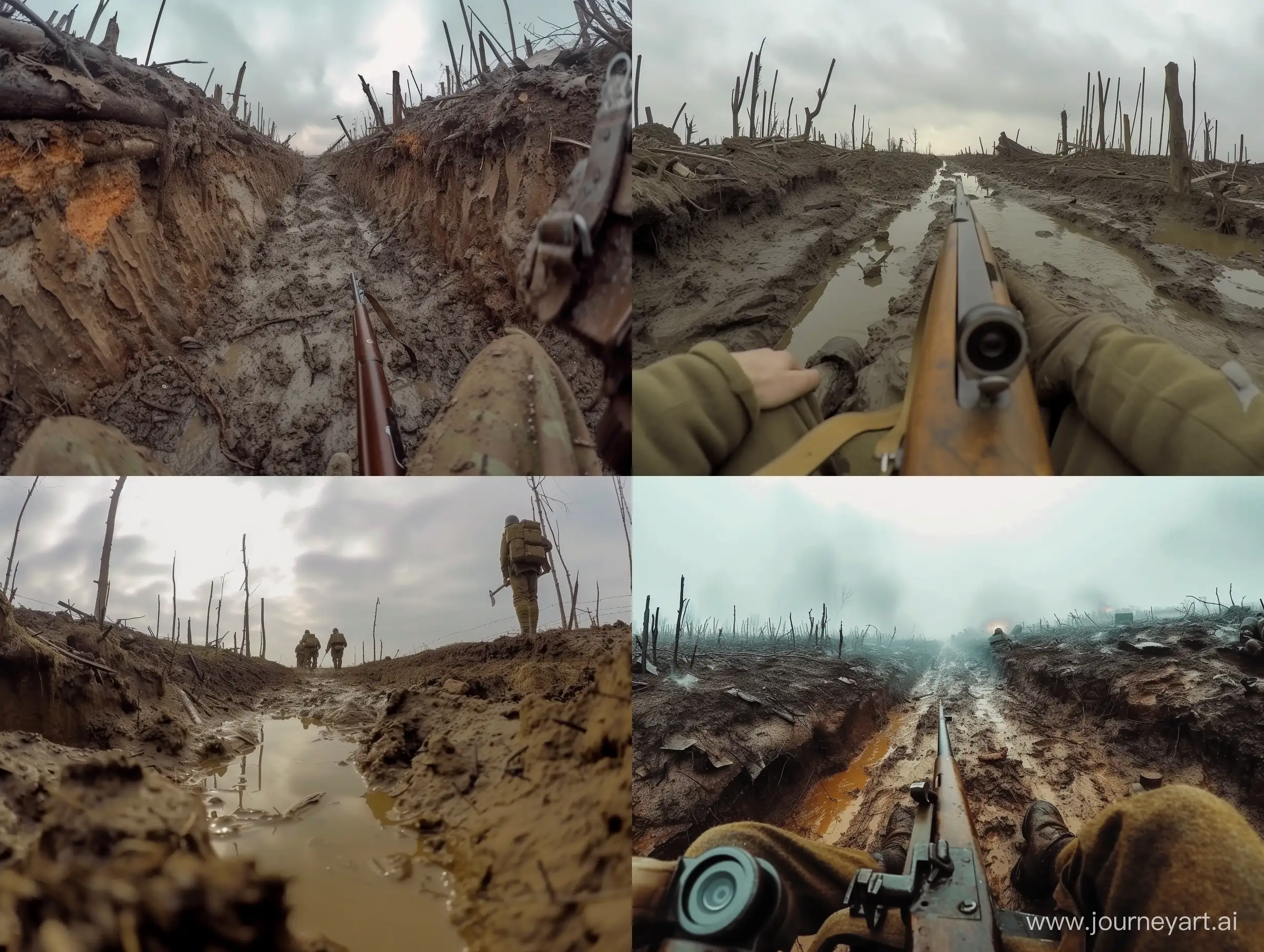 FirstPerson-Perspective-of-the-Battle-of-Passchendaele-with-GoPro-Footage