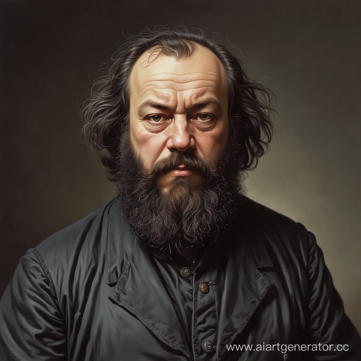 Mikhail-Bakunin-Punk-Portrait-with-Anarchist-Symbolism