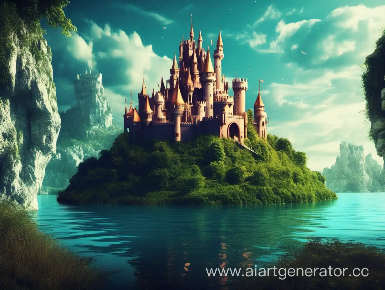 Enchanting-Fantasy-Castle-Island-Scene