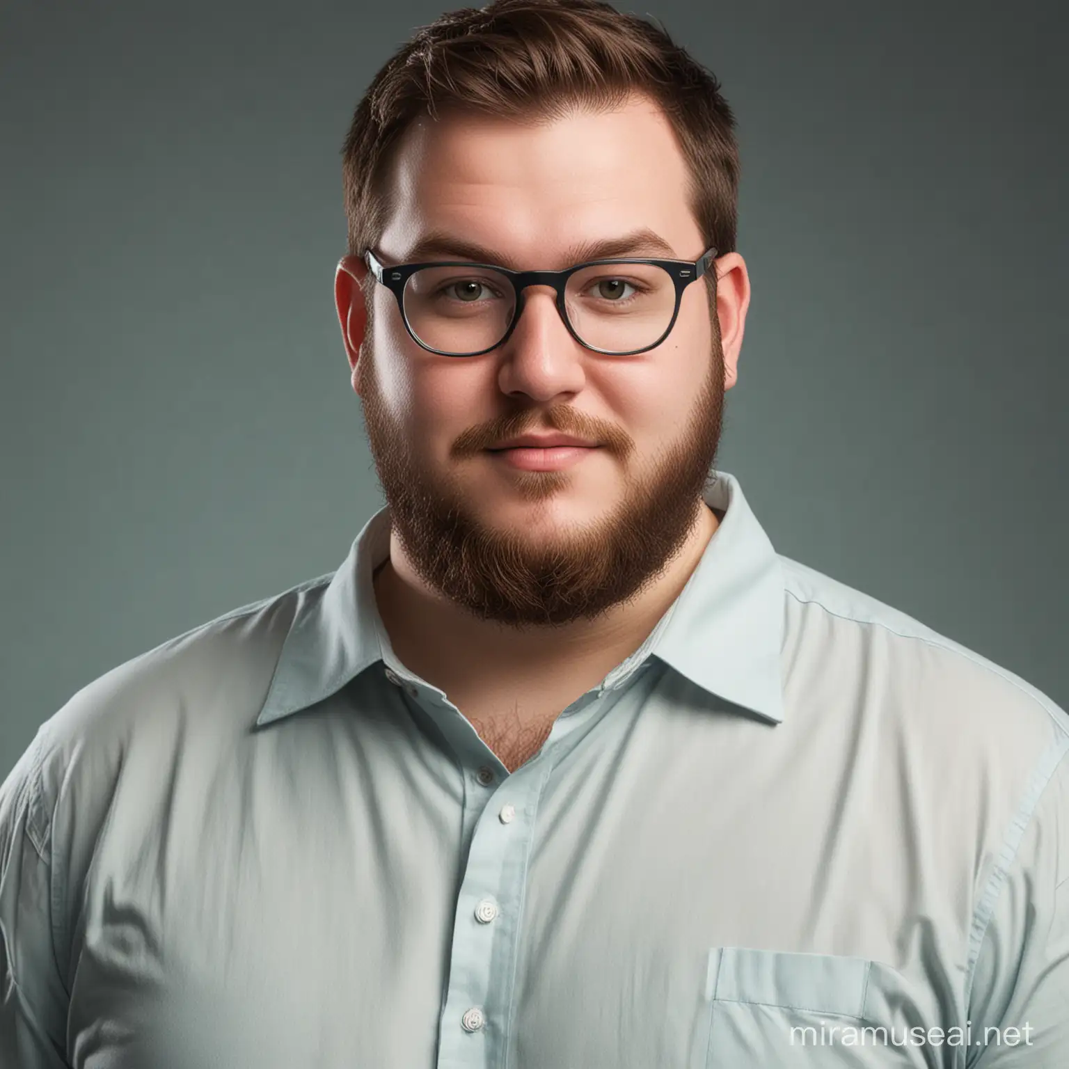 Young Overweight Software Developer at 29