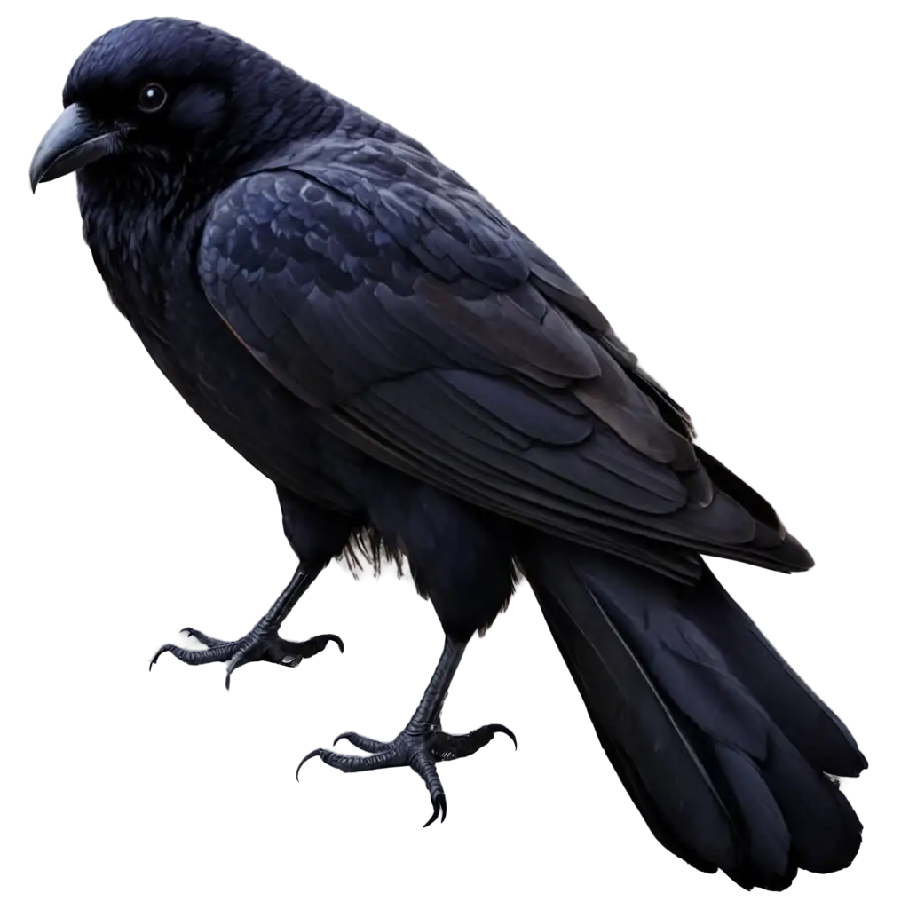 Stunning-PNG-Image-of-a-Majestic-Black-Crow-Enhance-Your-Online-Presence