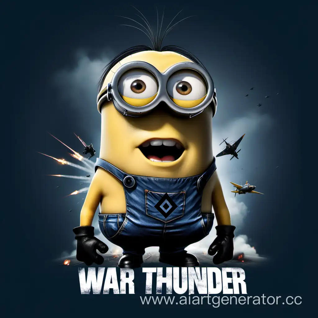 SWOBranded-Minion-Dominates-War-Thunder-in-Stylish-TShirt