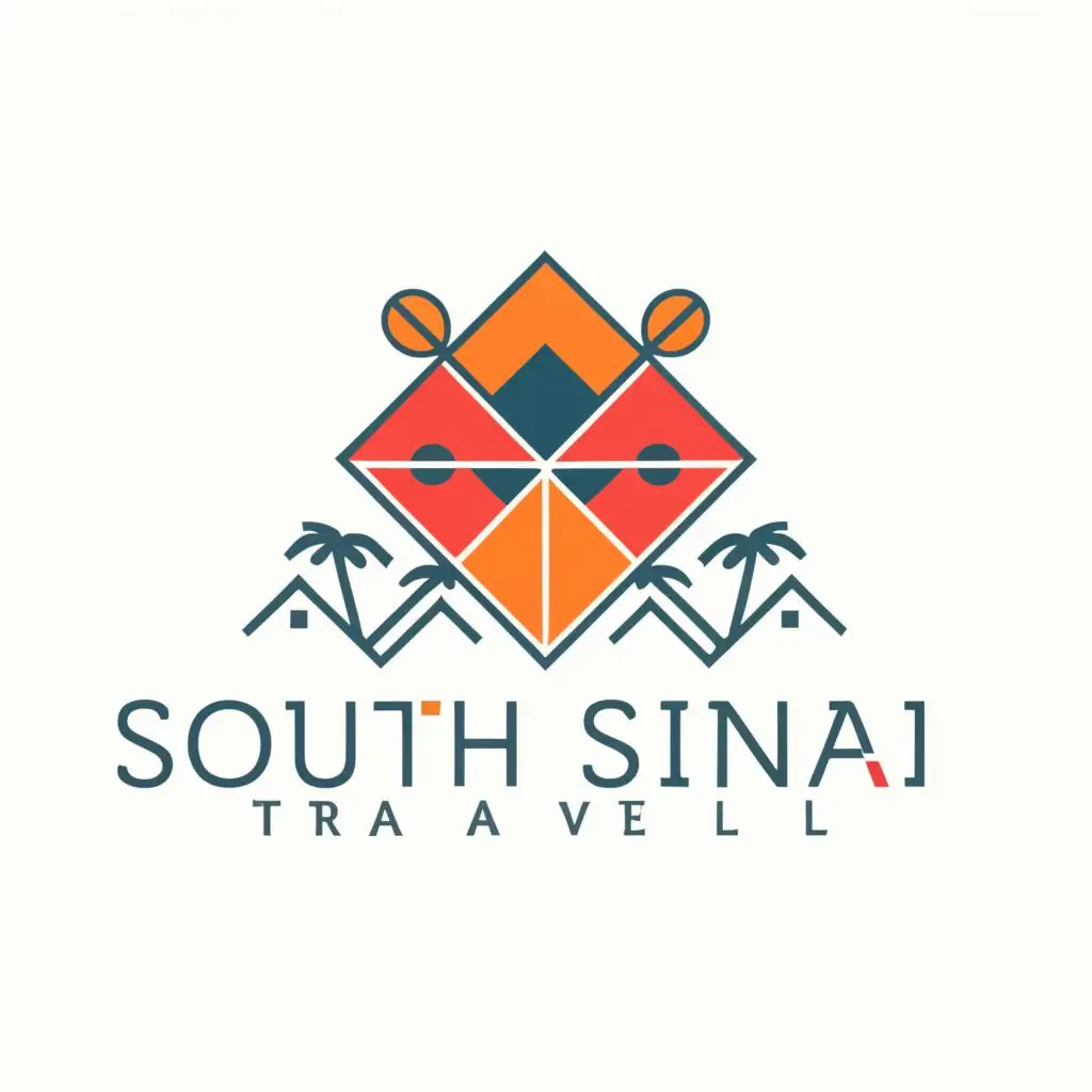 LOGO-Design-for-South-Sinai-Travel-Abstract-Nature-and-Geometric-Fusion-with-Arabian-Artistry