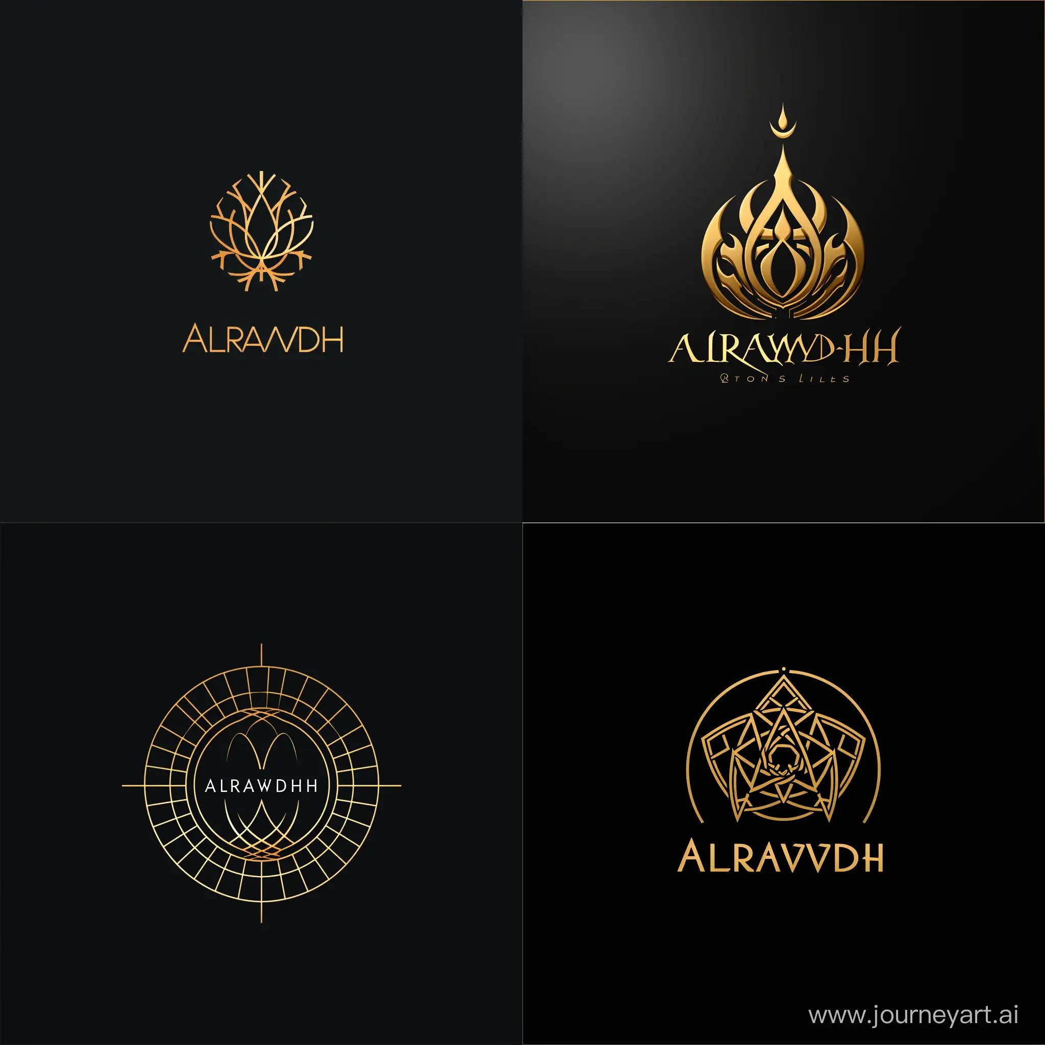 Artistic-Logo-Design-for-Alrawdah-Harmonizing-Life-with-Elegance