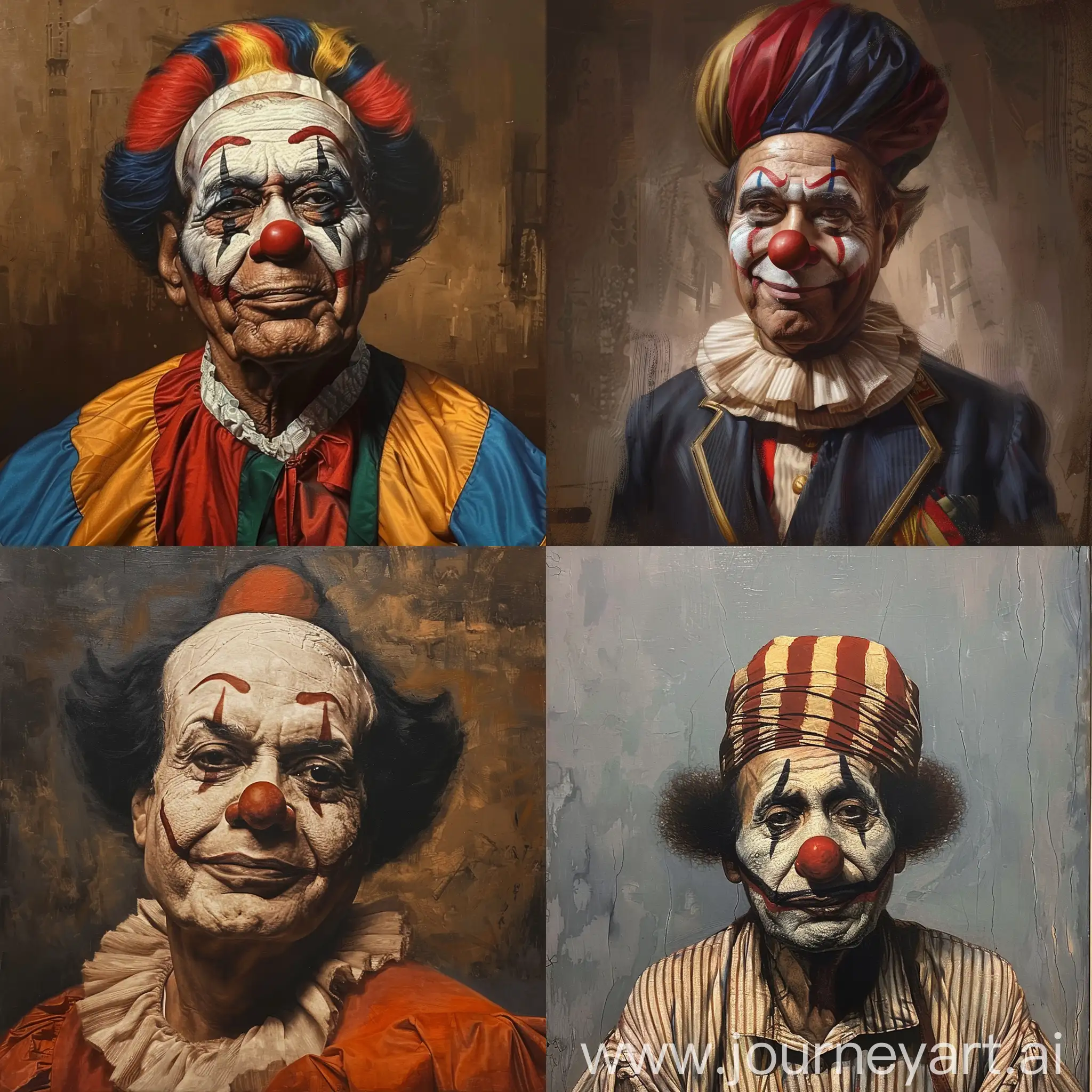Abdel fattah el sisi wearing clown cloths