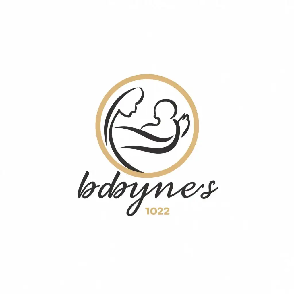 a logo design,with the text 'Babyness', main symbol: child in mother's hands ,complex,be used in Medical Dental industry,clear background