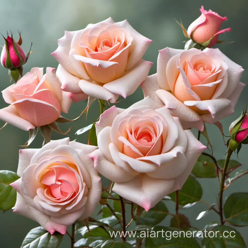 изображение для магазина цветущая роза название Rose Blossoms