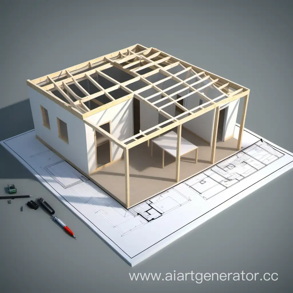 Efficient-SingleStorey-Frame-House-Design-with-Detailed-Calculations