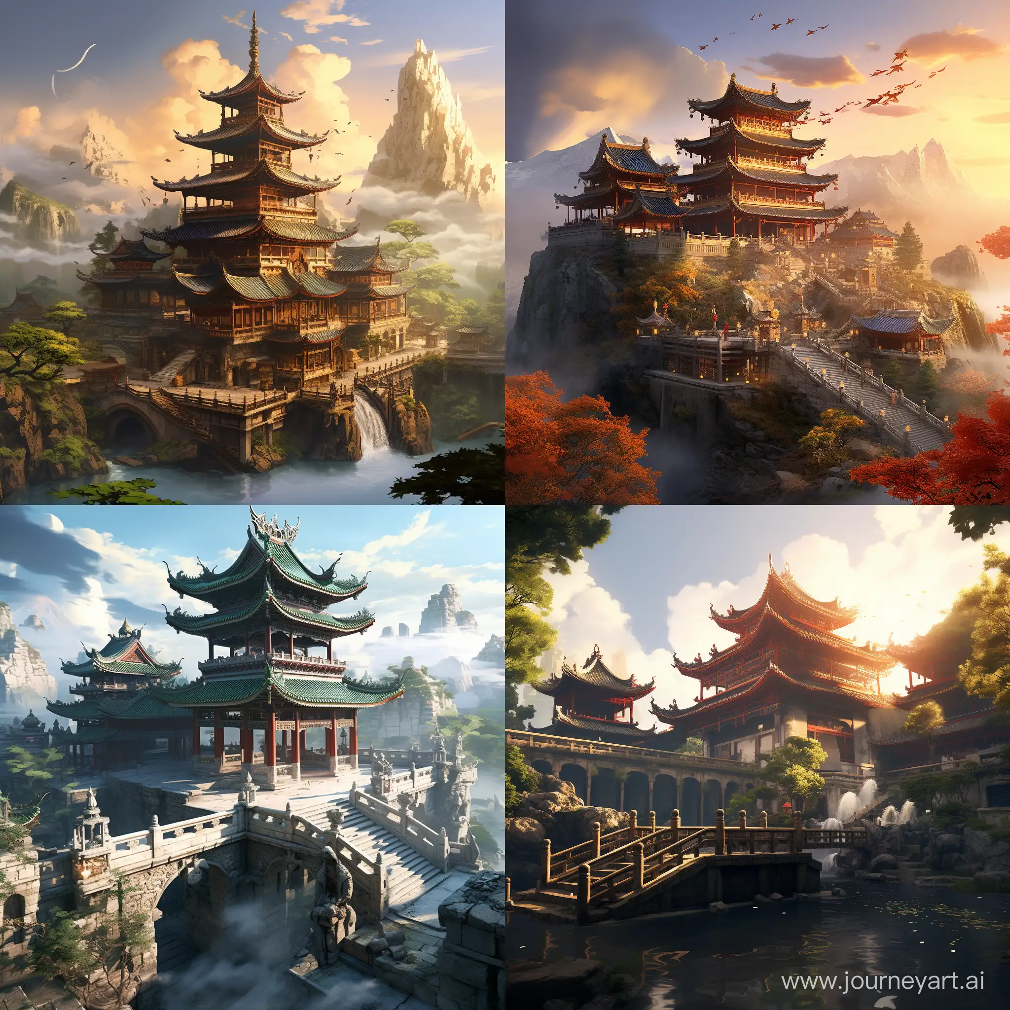 中国的，古代，建筑