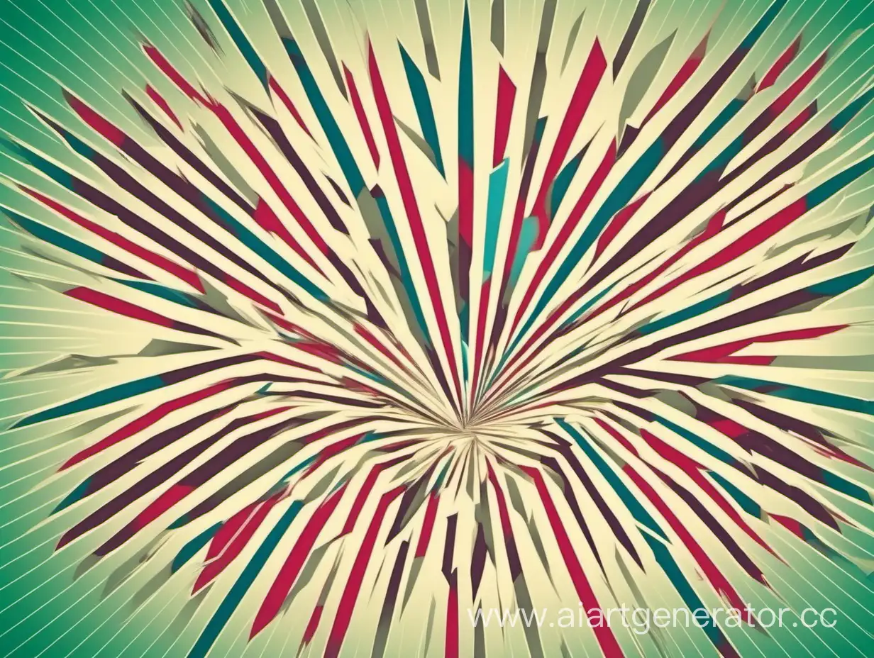 Vector CYMK background with BIG spreaded triangles