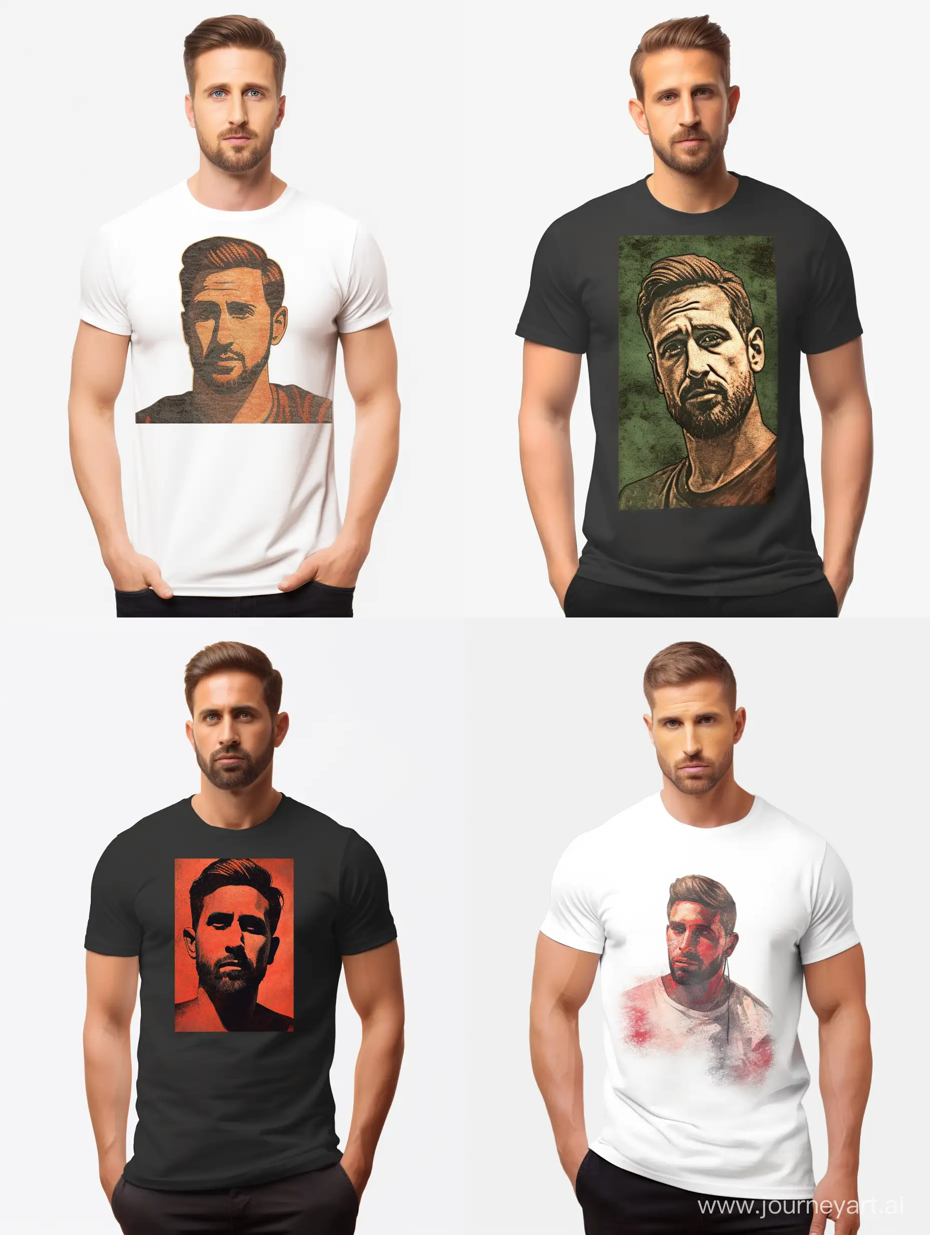 3d, muscular, ryan gosling, t-shirt with text "CBO" --ar 3:4 --no 51041
