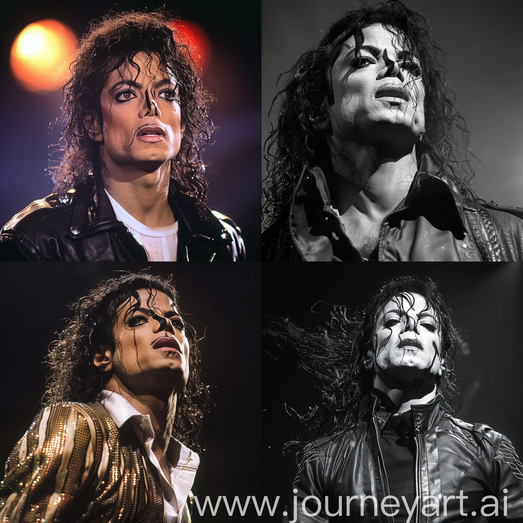 Michael-Jackson-Portrait-in-Vibrant-Colors