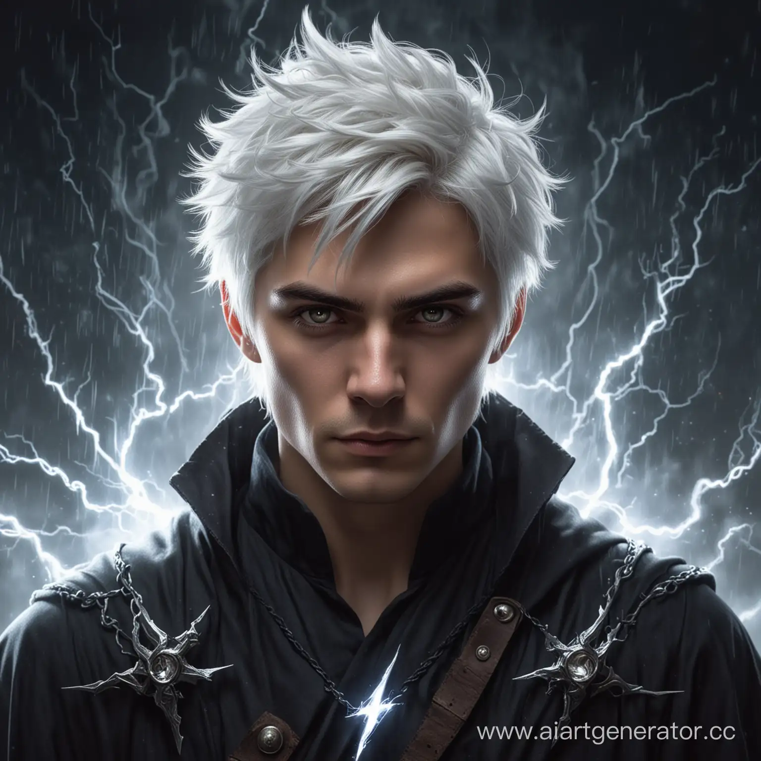 Fantasy-Wizard-Summoning-Lightning-Bolt