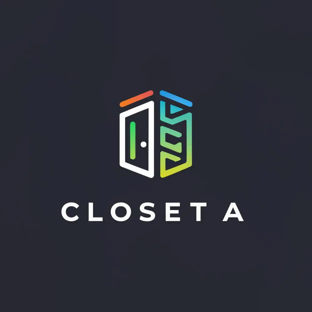 a logo design,with the text "Closetta", main symbol:Smart closet,Moderate,be used in Technology industry,clear background