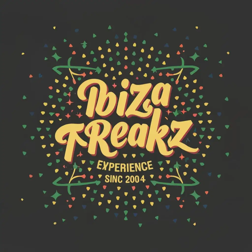 LOGO-Design-for-Ibiza-Freakz-Vibrant-Typography-Reflecting-20-Years-of-Entertainment-Experience